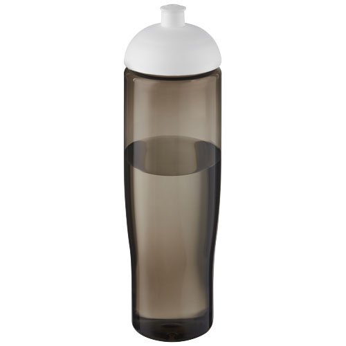 Bouteille personnalisée 700 ml couvercle dôme H2O Active® Eco Tempo Blanc et Charbon